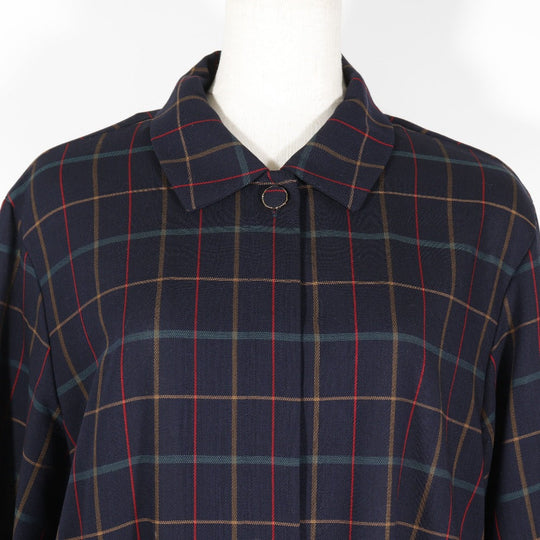 Burberrys setup hair black vintage check Shirt & Skirt Women 11 Used Authentic