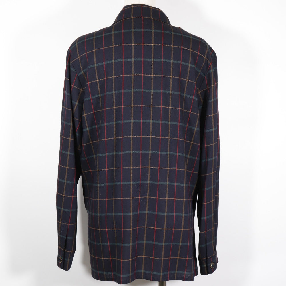 Burberrys setup hair black vintage check Shirt & Skirt Women 11 Used Authentic