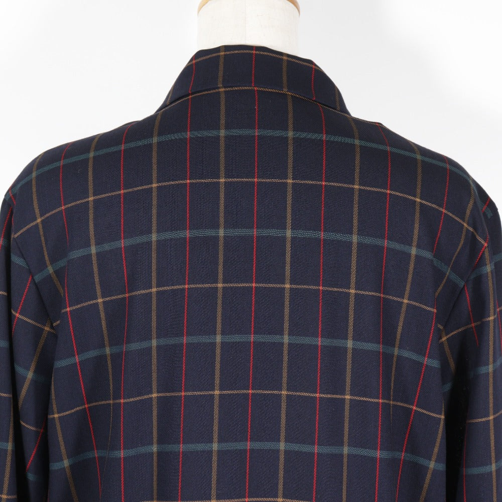 Burberrys setup hair black vintage check Shirt & Skirt Women 11 Used Authentic