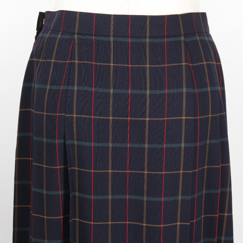 Burberrys setup hair black vintage check Shirt & Skirt Women 11 Used Authentic