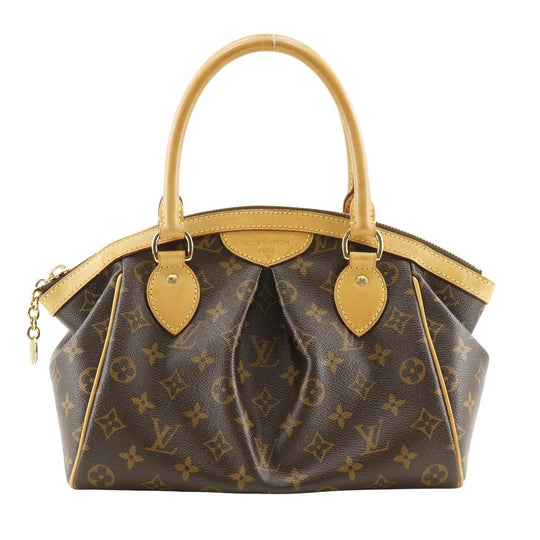 LOUIS VUITTON Handbag M40143 Monogram canvas Brown Tivoli PM Women Used Authentic