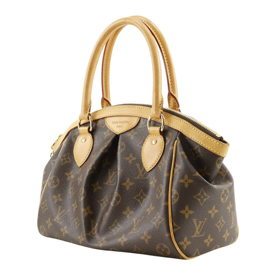 LOUIS VUITTON Handbag M40143 Monogram canvas Brown Tivoli PM Women Used Authentic