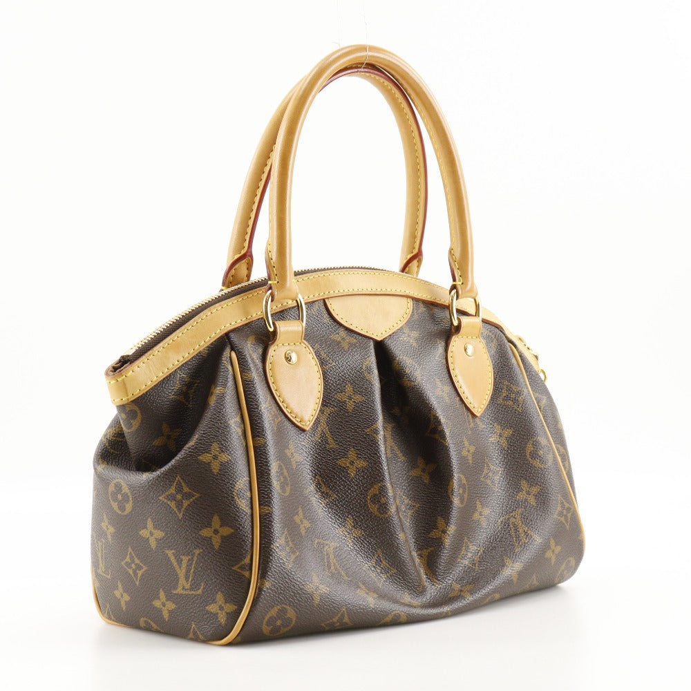 LOUIS VUITTON Handbag M40143 Monogram canvas Brown Tivoli PM Women Used Authentic