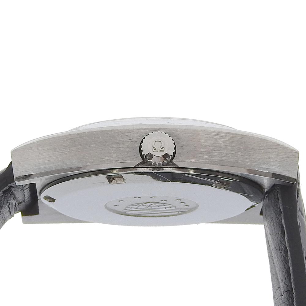 OMEGA Watches Mechanical Automatic Stainless Steel , Leather Silver cal.1001 Chronometer Constellation Silver dial mens Used Authentic