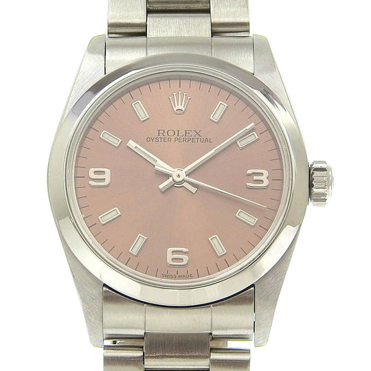 ROLEX Watches Mechanical Automatic 77080 Stainless Steel bronze cal.2230 Oyster perpetual bronze dial Boys Used Authentic