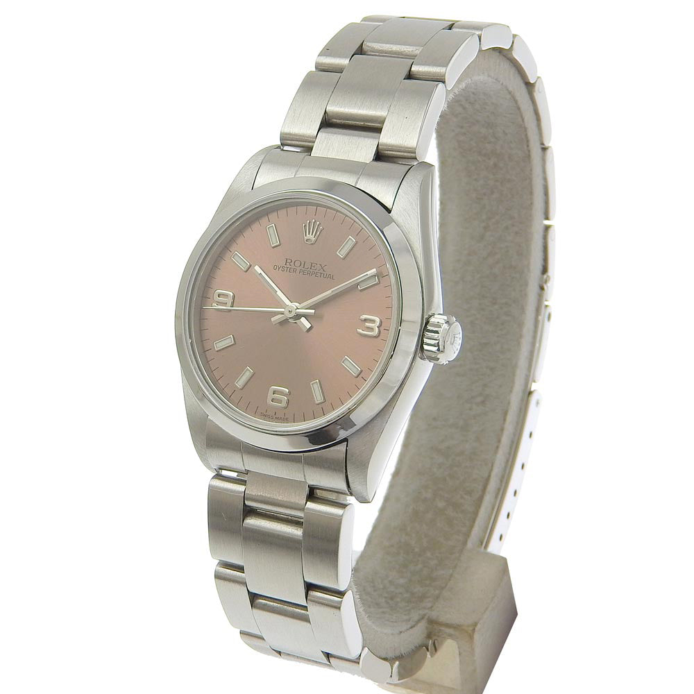 ROLEX Watches Mechanical Automatic 77080 Stainless Steel bronze cal.2230 Oyster perpetual bronze dial Boys Used Authentic