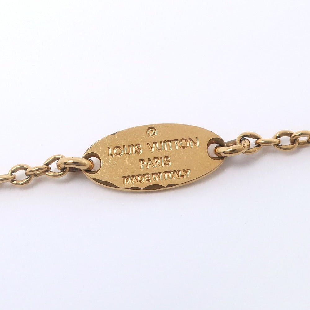 LOUIS VUITTON Necklace M61083 Plated Gold gold Essential V Women(Unisex) Used Authentic