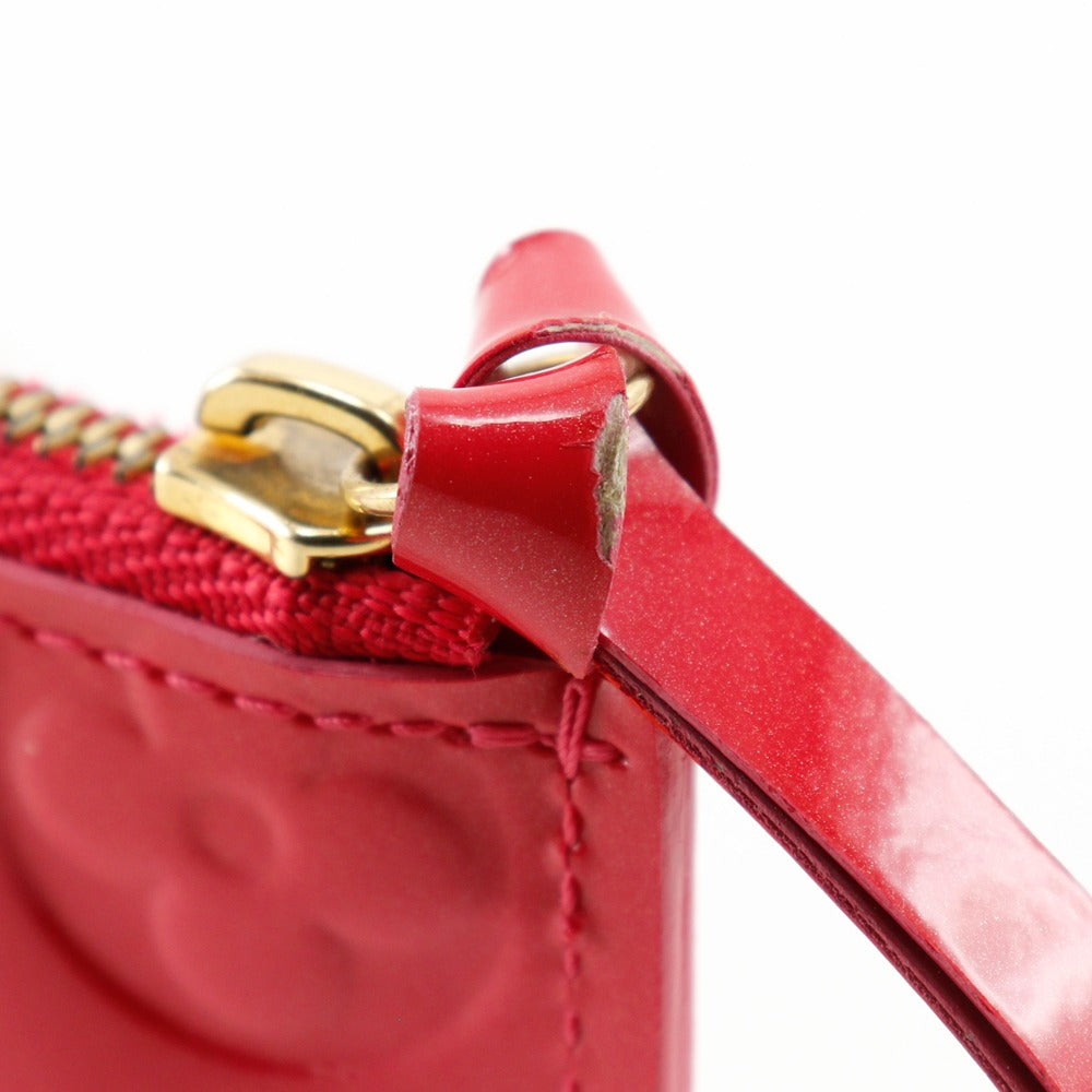 LOUIS VUITTON Shoulder Bag M61787 Monogram Vernis pink Chain wallet Pochette wallet Felice Women Used Authentic