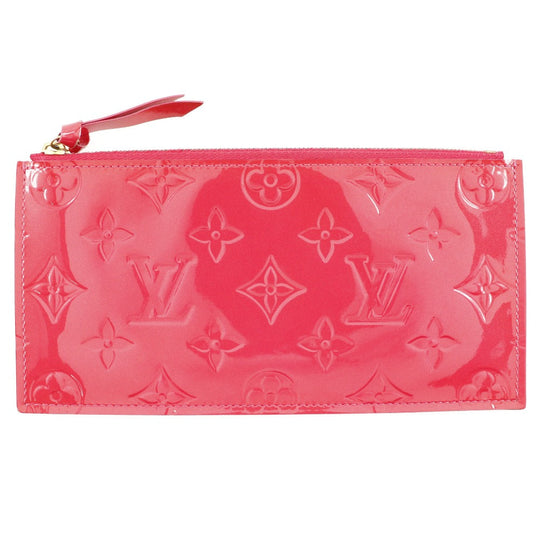 LOUIS VUITTON Shoulder Bag M61787 Monogram Vernis pink Chain wallet Pochette wallet Felice Women Used Authentic