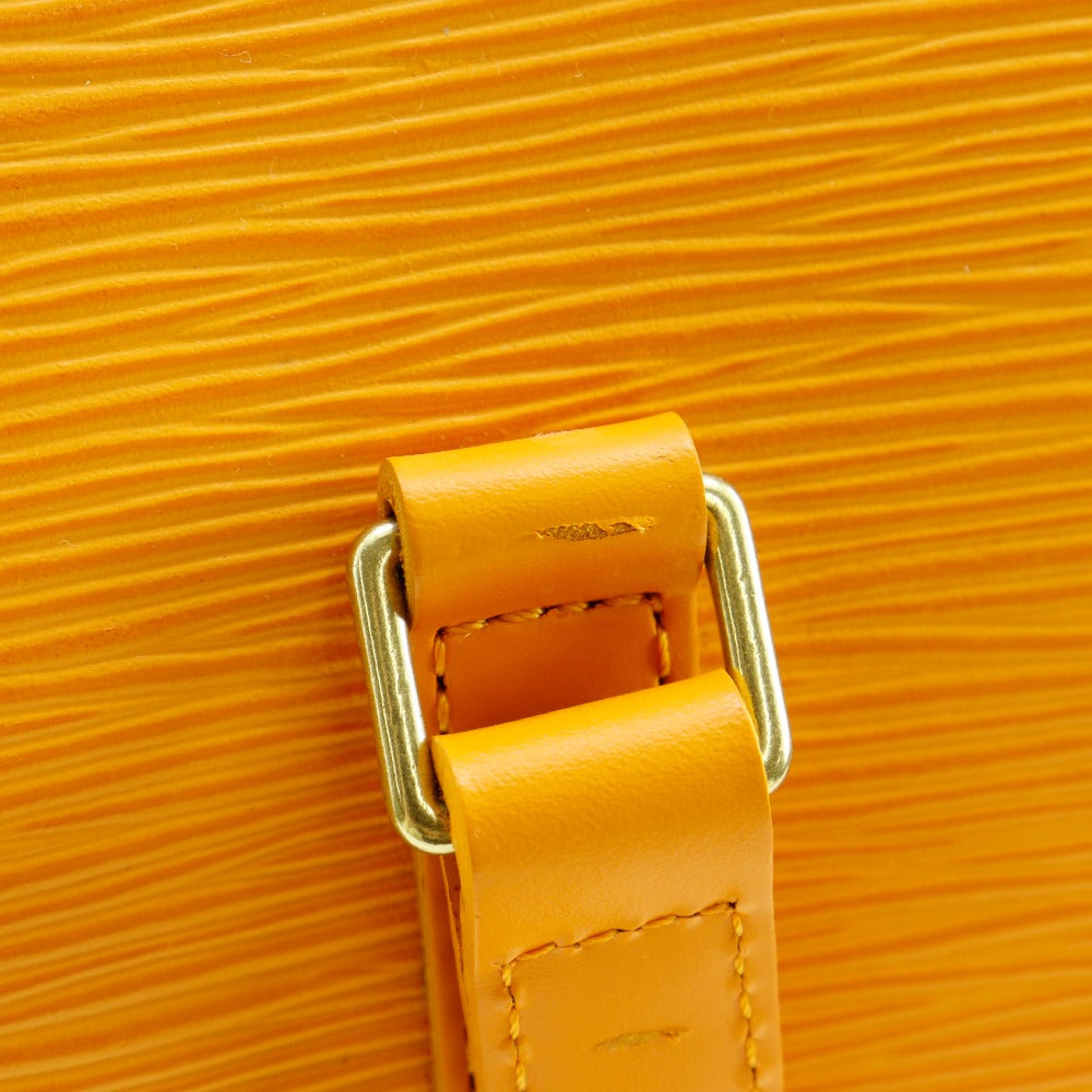 LOUIS VUITTON Handbag M5222H Epi Leather Orange Suflo Women Used Authentic
