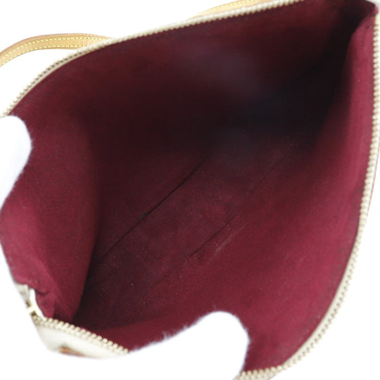 LOUIS VUITTON Pouch M92649 Monogram multicolor White Accessory pouch Pochette Accessoar Women Used Authentic