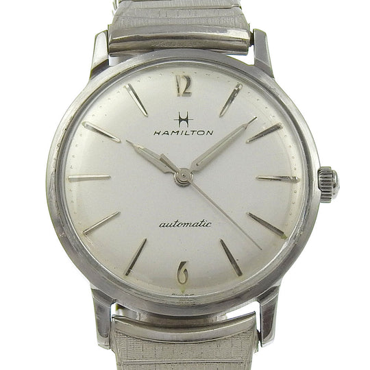 HAMILTON Watches Mechanical Automatic Stainless Steel Silver vintage Silver dial mens Used Authentic