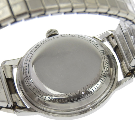 HAMILTON Watches Mechanical Automatic Stainless Steel Silver vintage Silver dial mens Used Authentic