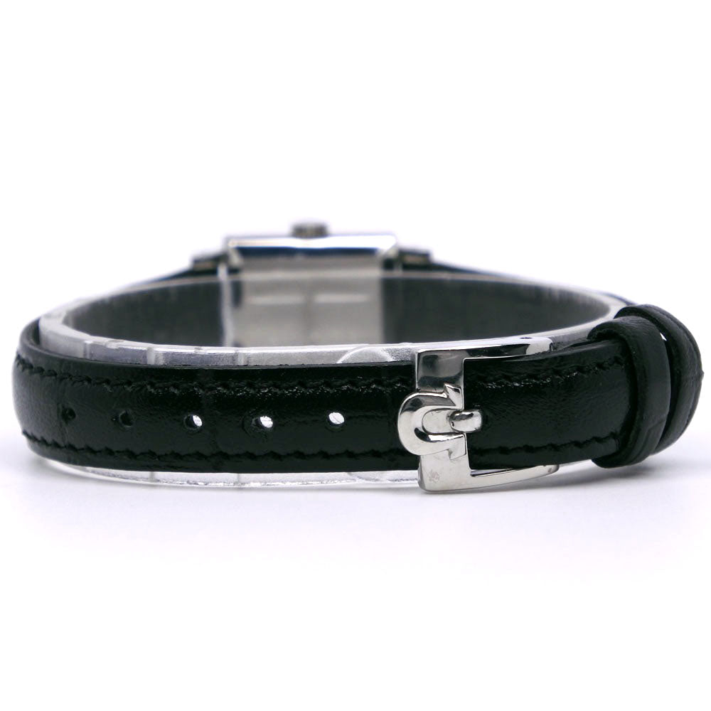 OMEGA Watches Hand Winding Stainless Steel , Embossed Leather Silver cal.1070 Geneva Silver dial Women Used Authentic