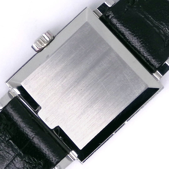 OMEGA Watches Hand Winding Stainless Steel , Embossed Leather Silver cal.1070 Geneva Silver dial Women Used Authentic
