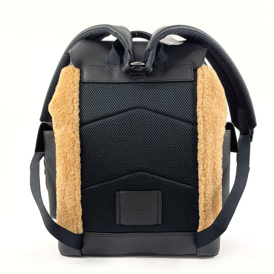 COACH Backpack C1241 leather Brown Hudson Backpack mens Used Authentic