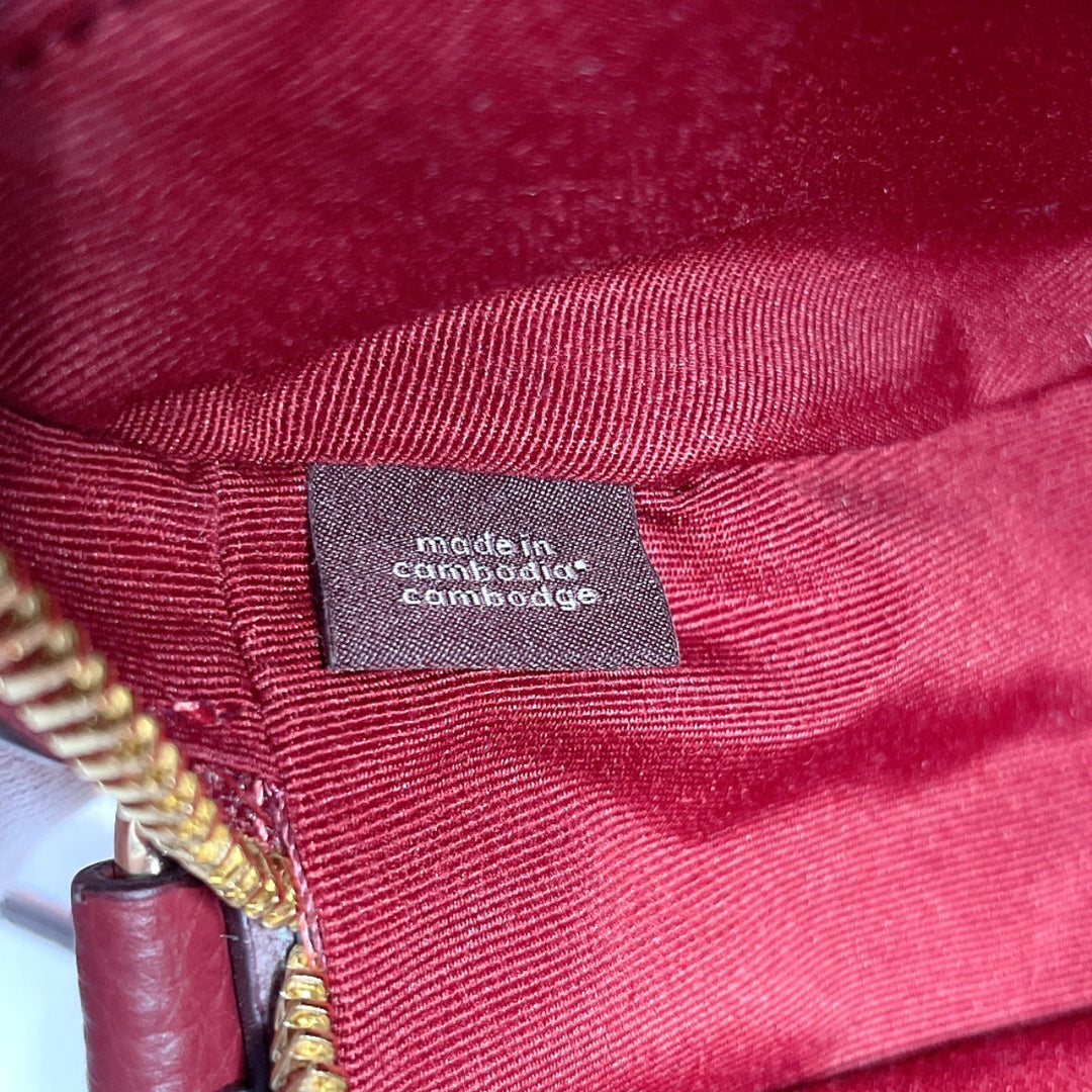 COACH Shoulder Bag C5777 leather pink