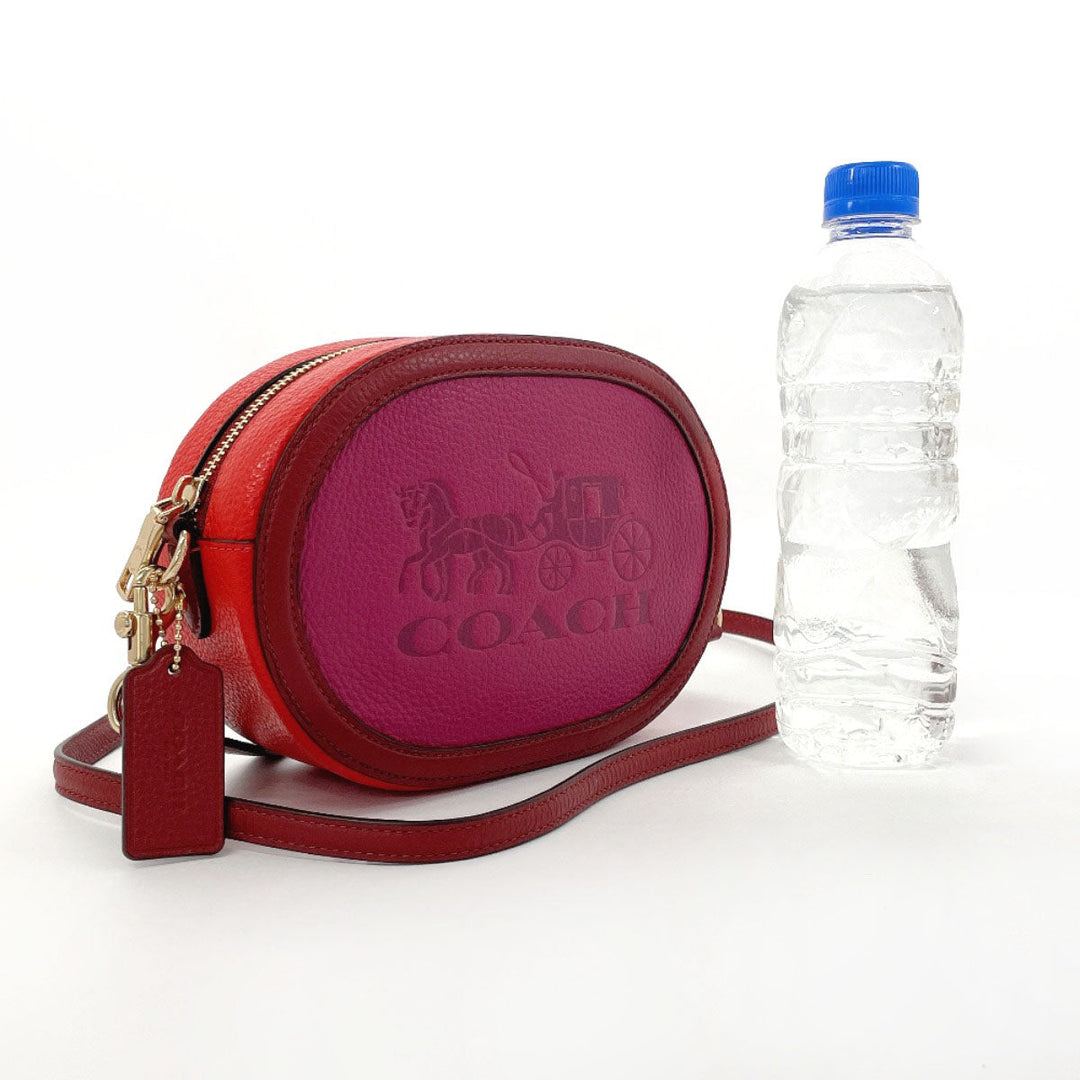 COACH Shoulder Bag C5777 leather pink