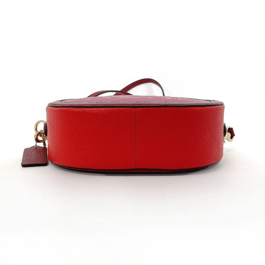 COACH Shoulder Bag C5777 leather pink