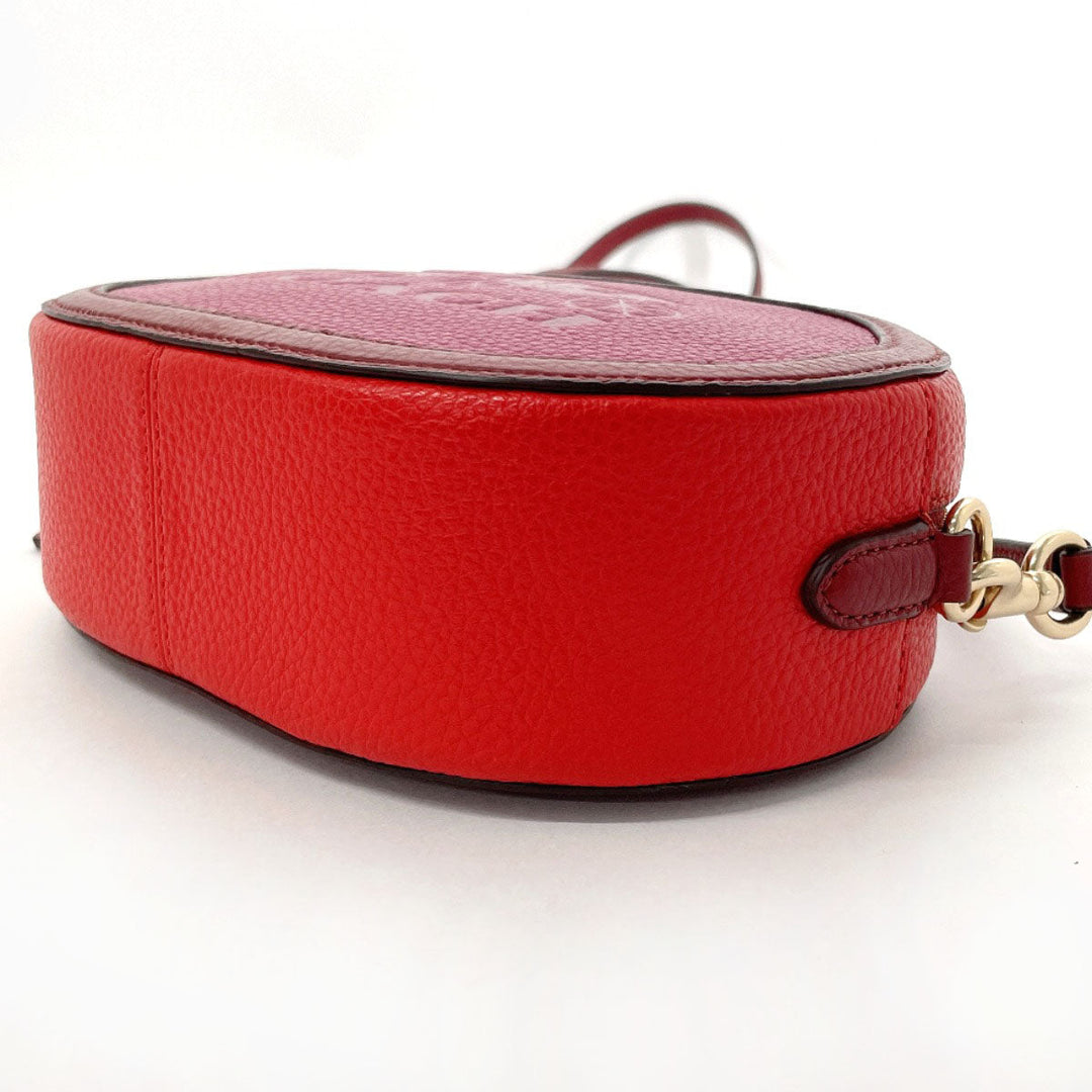 COACH Shoulder Bag C5777 leather pink