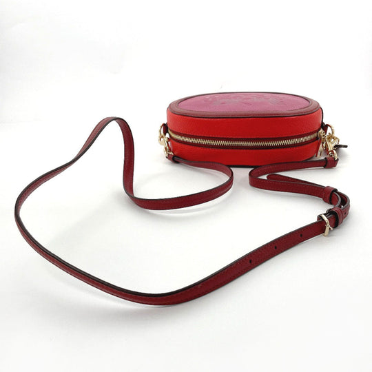 COACH Shoulder Bag C5777 leather pink