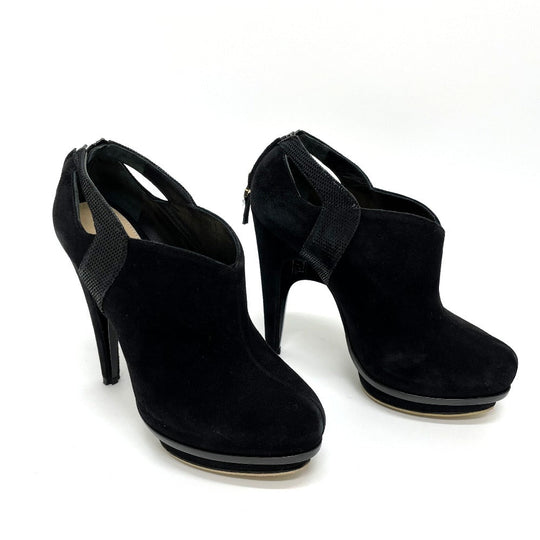 FENDI Dress shoes leather black made in Italy VERO CUOIO Women 36 1/2 Used Authentic