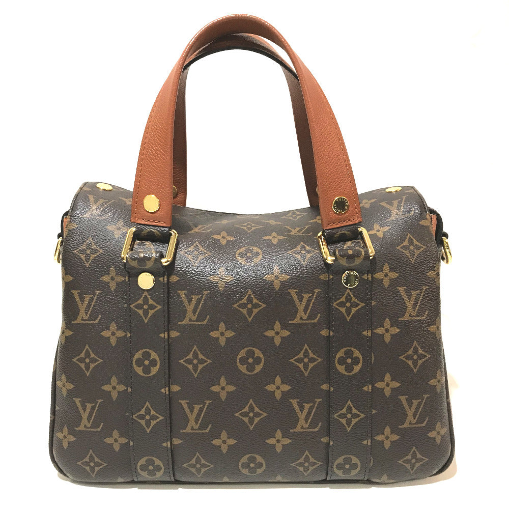 LOUIS VUITTON Handbag M43481 Monogram canvas caramel Monogram Manhattan Women Used Authentic