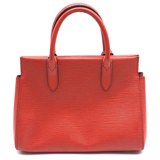LOUIS VUITTON Handbag M94619 Epi Leather Red Epi Marley BB Women Used Authentic
