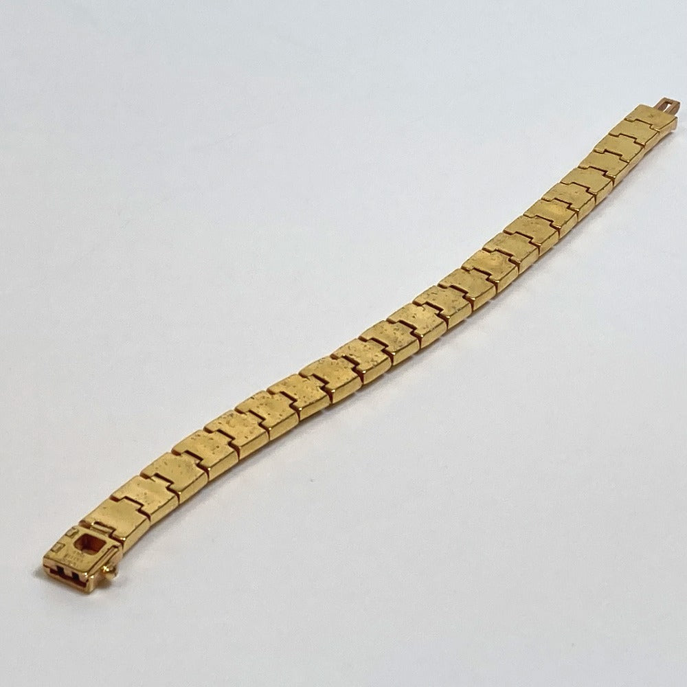 LOUIS VUITTON bracelet M64650 metal gold brasle nanogram tennis Women M Used Authentic