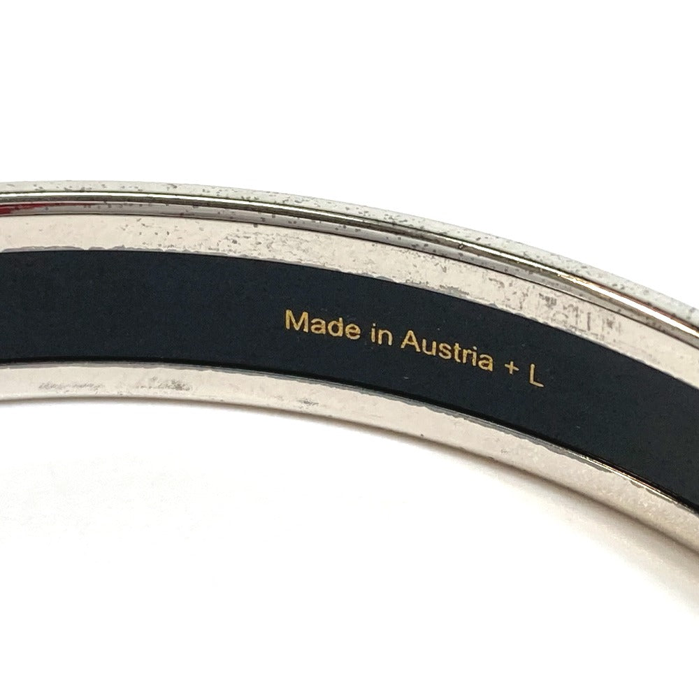 HERMES Bangle Cloisonne Light blue Emaille PM Women Used Authentic