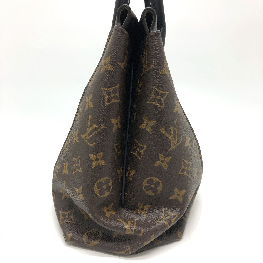 LOUIS VUITTON Handbag M41061 Monogram canvas, Cuir Orfevre leather Brown Monogram Tote W PM Women Used Authentic