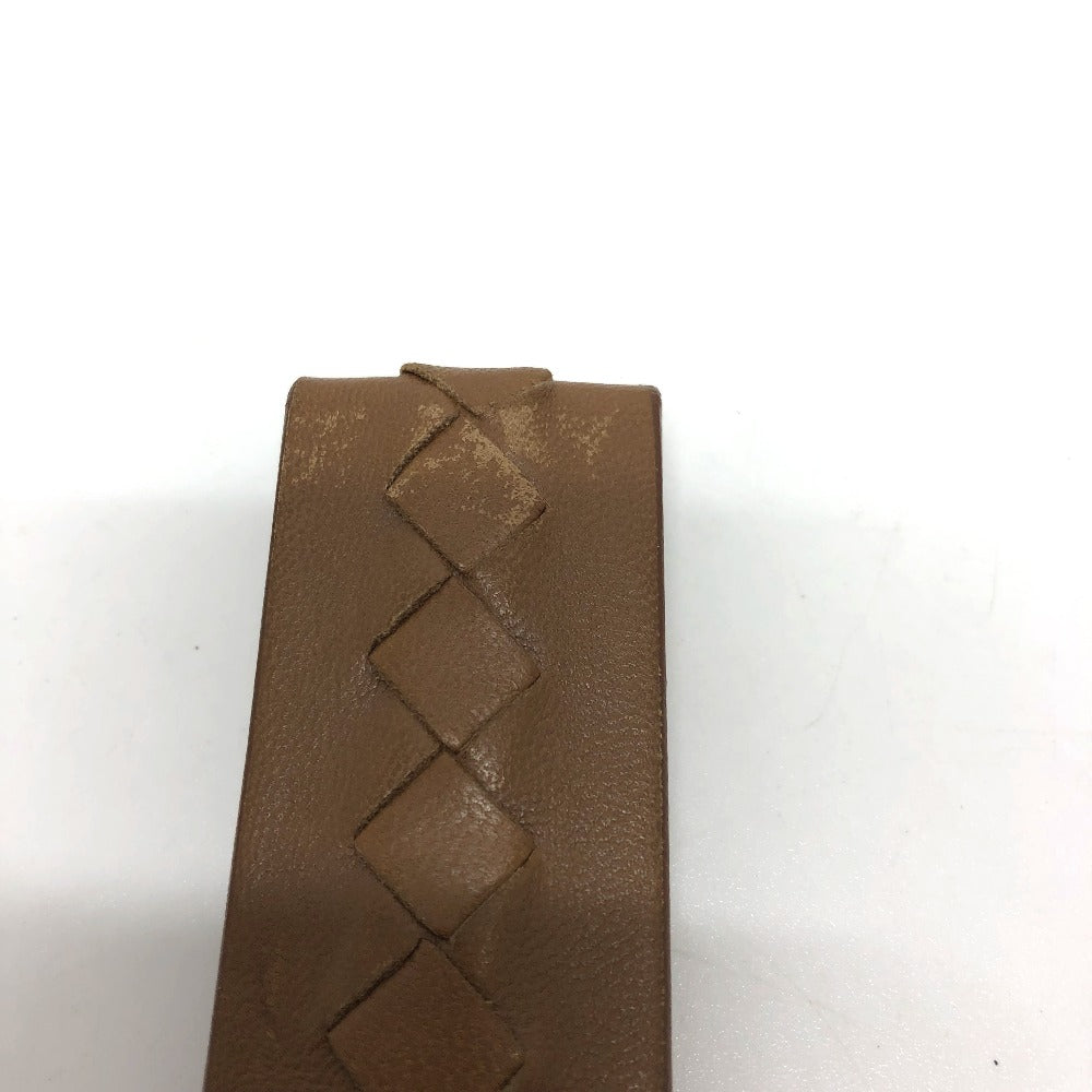 BOTTEGAVENETA Money clip 169719 leather Brown INTRECCIATO Nappa