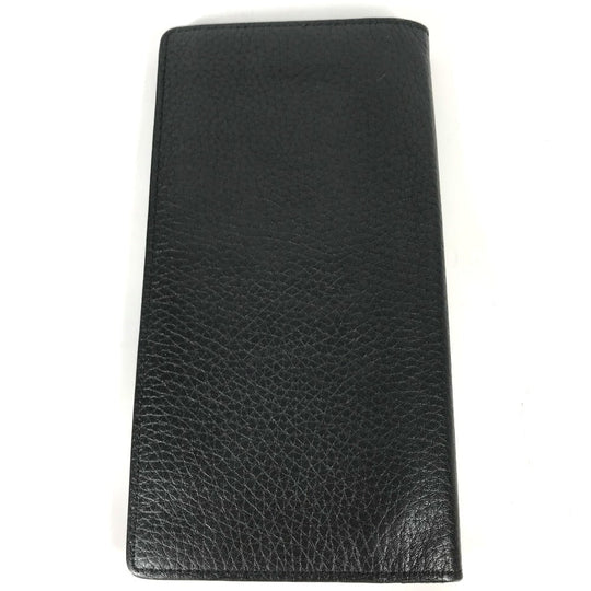 LOUIS VUITTON Long Wallet Purse M58192 Taurillon Clemence Leather black Long wallet Portefeuille Braza Women Used Authentic