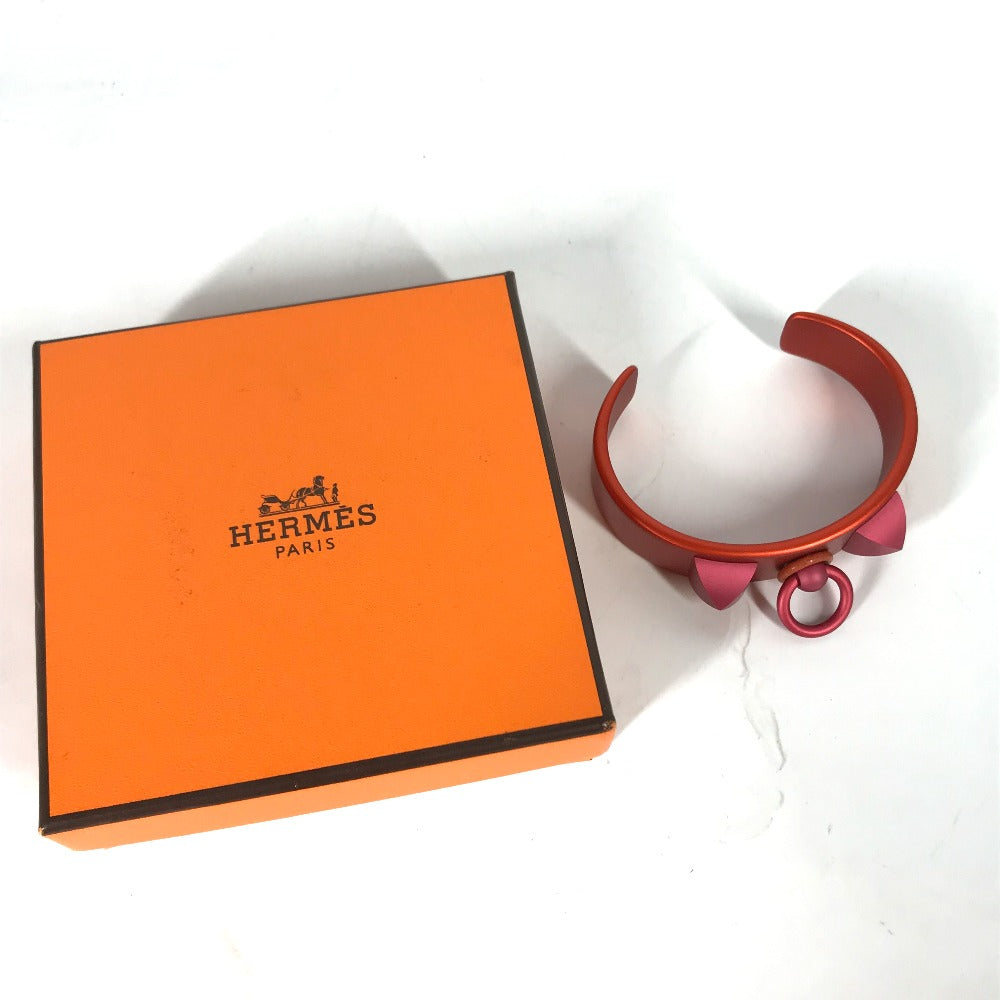 HERMES Bangle Aluminum Orange type Cory Edssian medor sunset Women Used Authentic