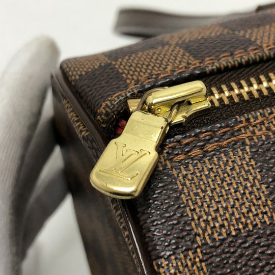 LOUIS VUITTON Handbag N51303 Damier canvas Brown Damier Papillon 30 Women Used Authentic