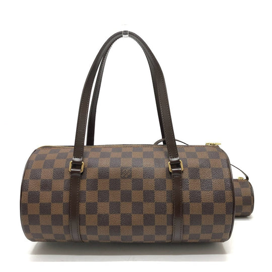 LOUIS VUITTON Handbag N51303 Damier canvas Brown Damier Papillon 30 Women Used Authentic