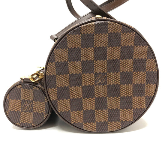 LOUIS VUITTON Handbag N51303 Damier canvas Brown Damier Papillon 30 Women Used Authentic