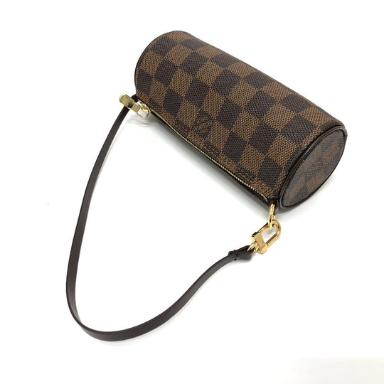 LOUIS VUITTON Handbag N51303 Damier canvas Brown Damier Papillon 30 Women Used Authentic