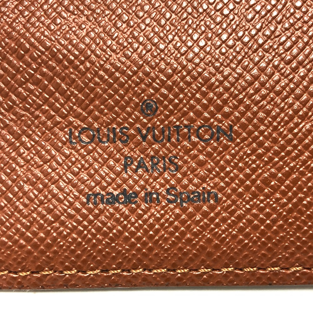LOUIS VUITTON Notebook cover R20005 Monogram canvas Brown Monogram Agenda PM Women Used Authentic
