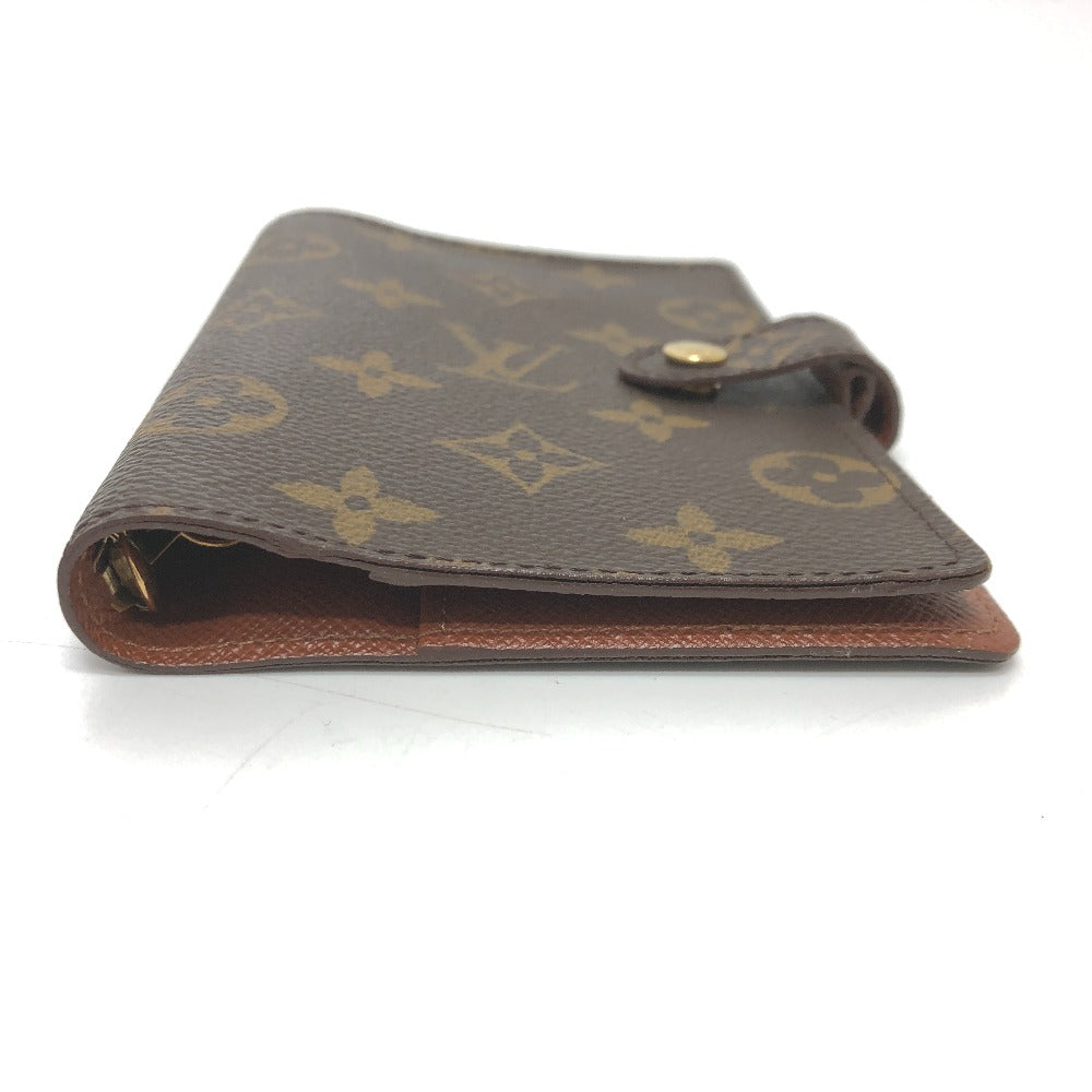 LOUIS VUITTON Notebook cover R20005 Monogram canvas Brown Monogram Agenda PM Women Used Authentic