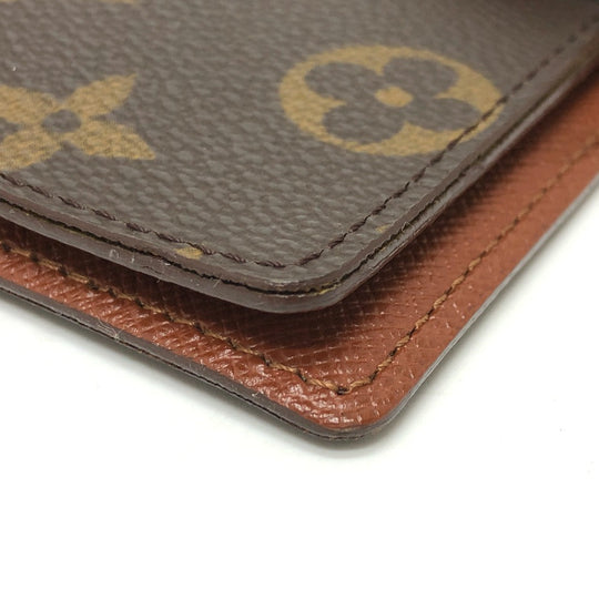 LOUIS VUITTON Notebook cover R20005 Monogram canvas Brown Monogram Agenda PM Women Used Authentic