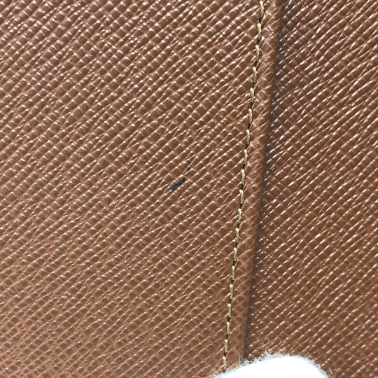 LOUIS VUITTON Notebook cover R20005 Monogram canvas Brown Monogram Agenda PM Women Used Authentic