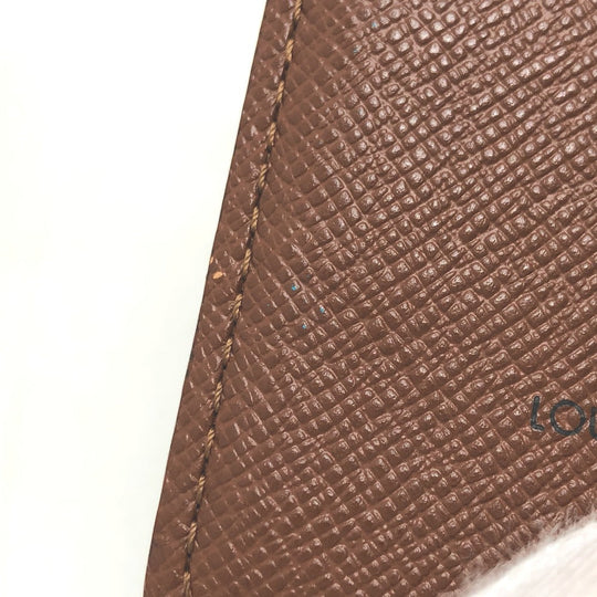 LOUIS VUITTON Notebook cover R20005 Monogram canvas Brown Monogram Agenda PM Women Used Authentic
