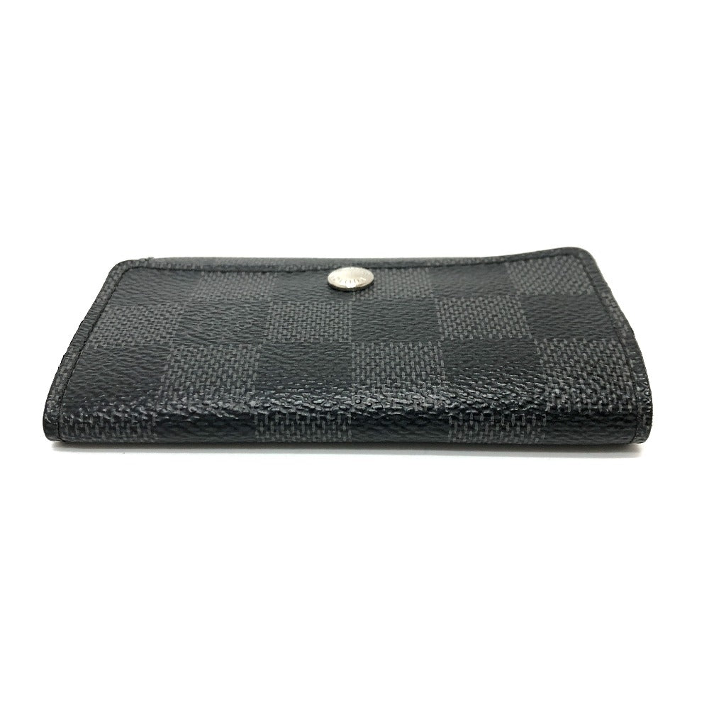 LOUIS VUITTON Key case Key holder  N62662 Damier Grafitto Canvas black Damier Grafitte Multicles6