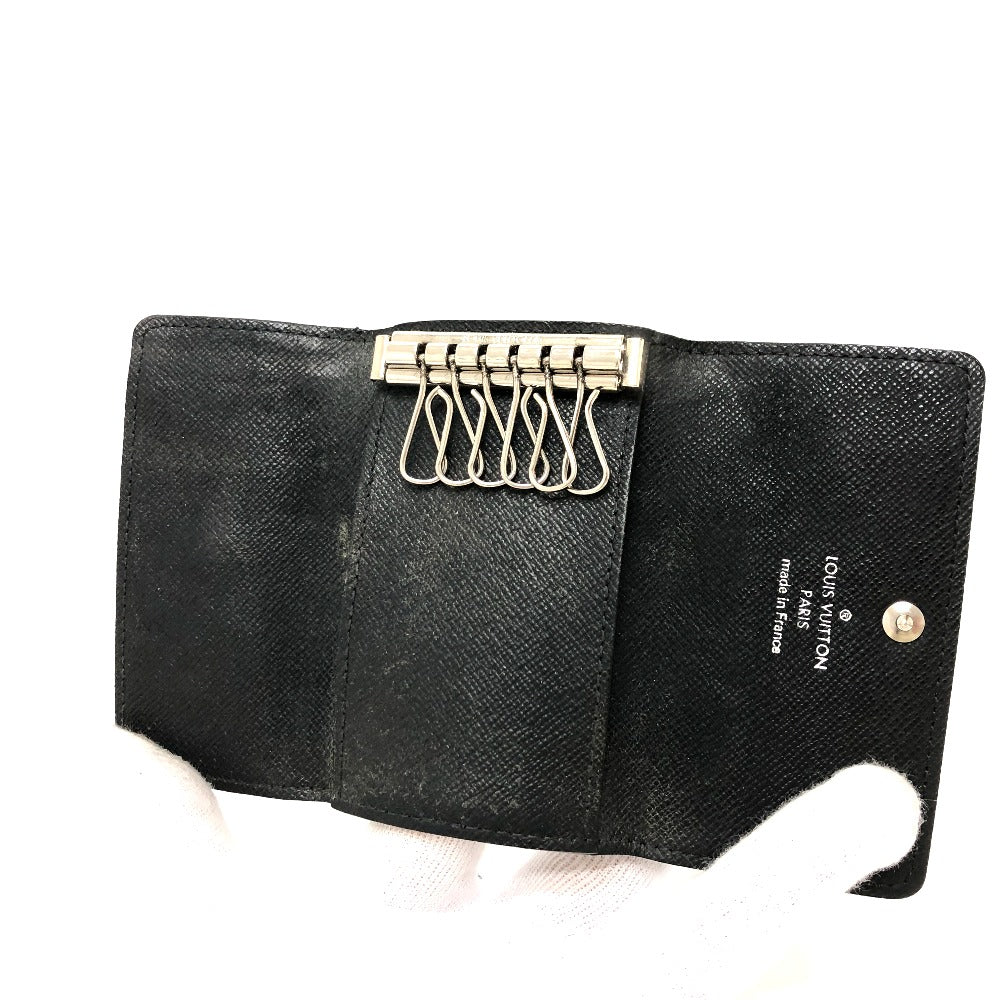 LOUIS VUITTON Key case Key holder  N62662 Damier Grafitto Canvas black Damier Grafitte Multicles6