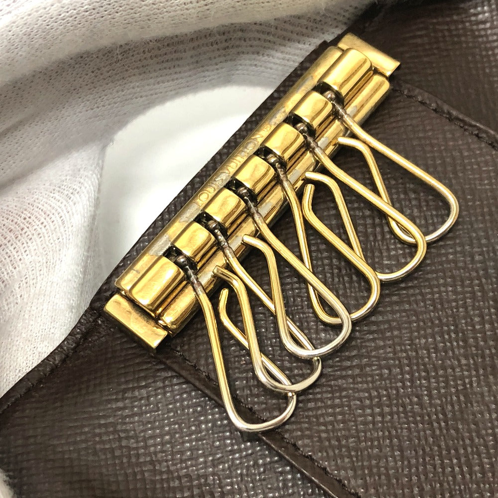 LOUIS VUITTON Key case Key holder  N62630 Damier canvas Brown Damier Multicles6 unisex(Unisex) Used Authentic