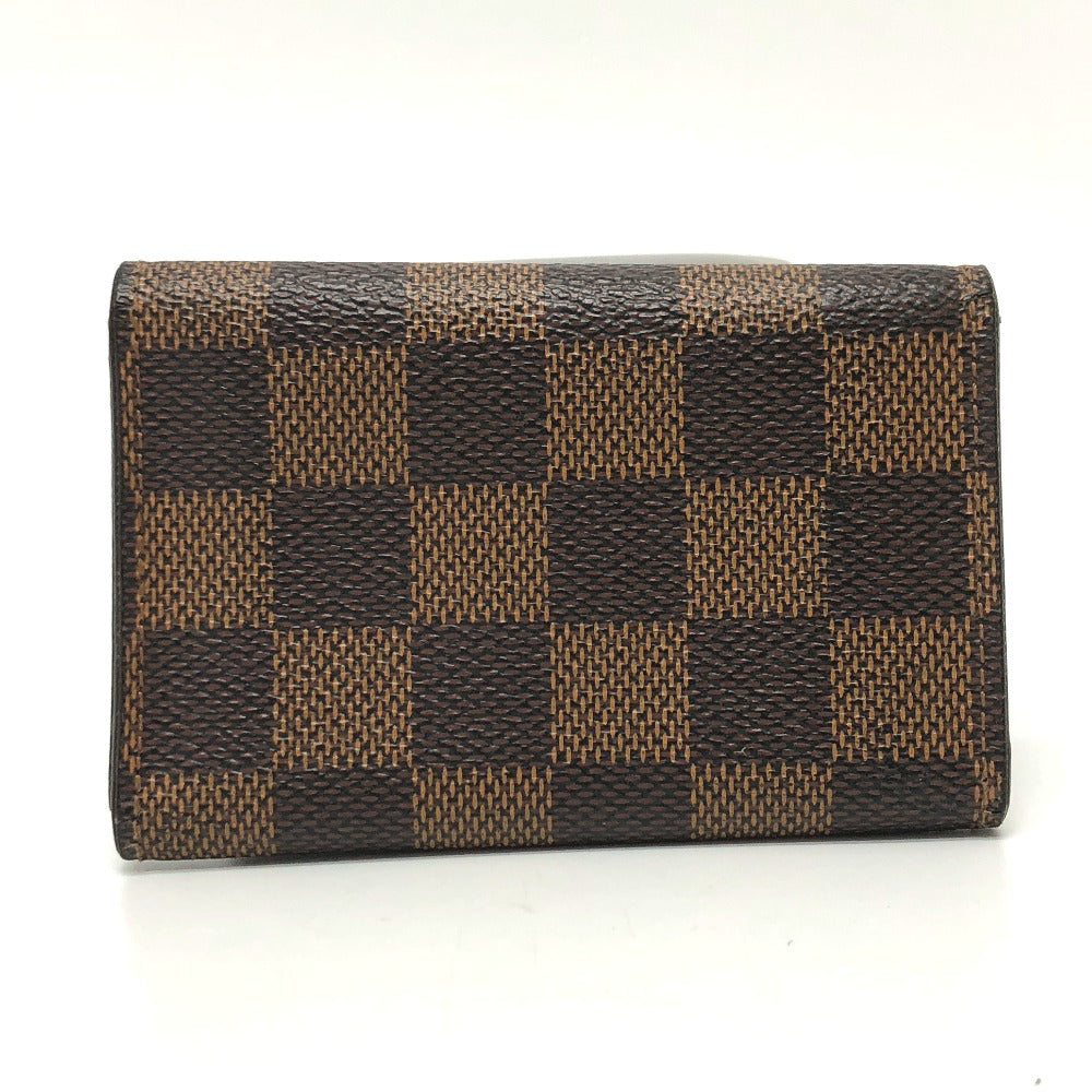LOUIS VUITTON Key case Key holder  N62630 Damier canvas Brown Damier Multicles6 unisex(Unisex) Used Authentic