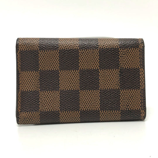 LOUIS VUITTON Key case Key holder  N62630 Damier canvas Brown Damier Multicles6 unisex(Unisex) Used Authentic