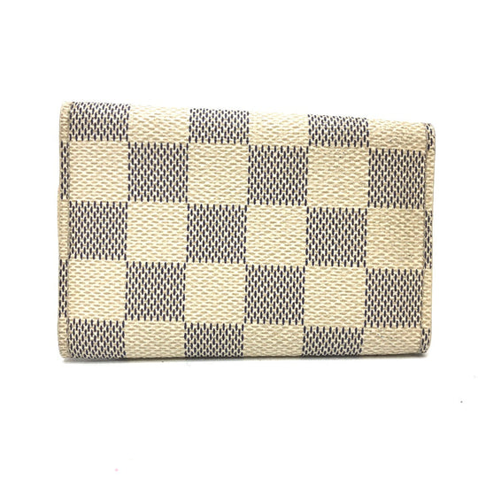 LOUIS VUITTON Key case Key holder  N61745 Damier Azur Canvas white Damier Azur Multicles6 unisex(Unisex) Used Authentic