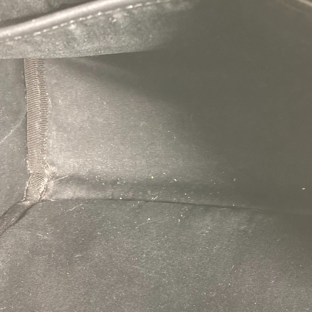 SAINT LAURENT PARIS Backpack 650617 Leather / canvas black Bag logo mens Secondhand Authentic